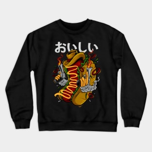 cowboy hotdog Crewneck Sweatshirt